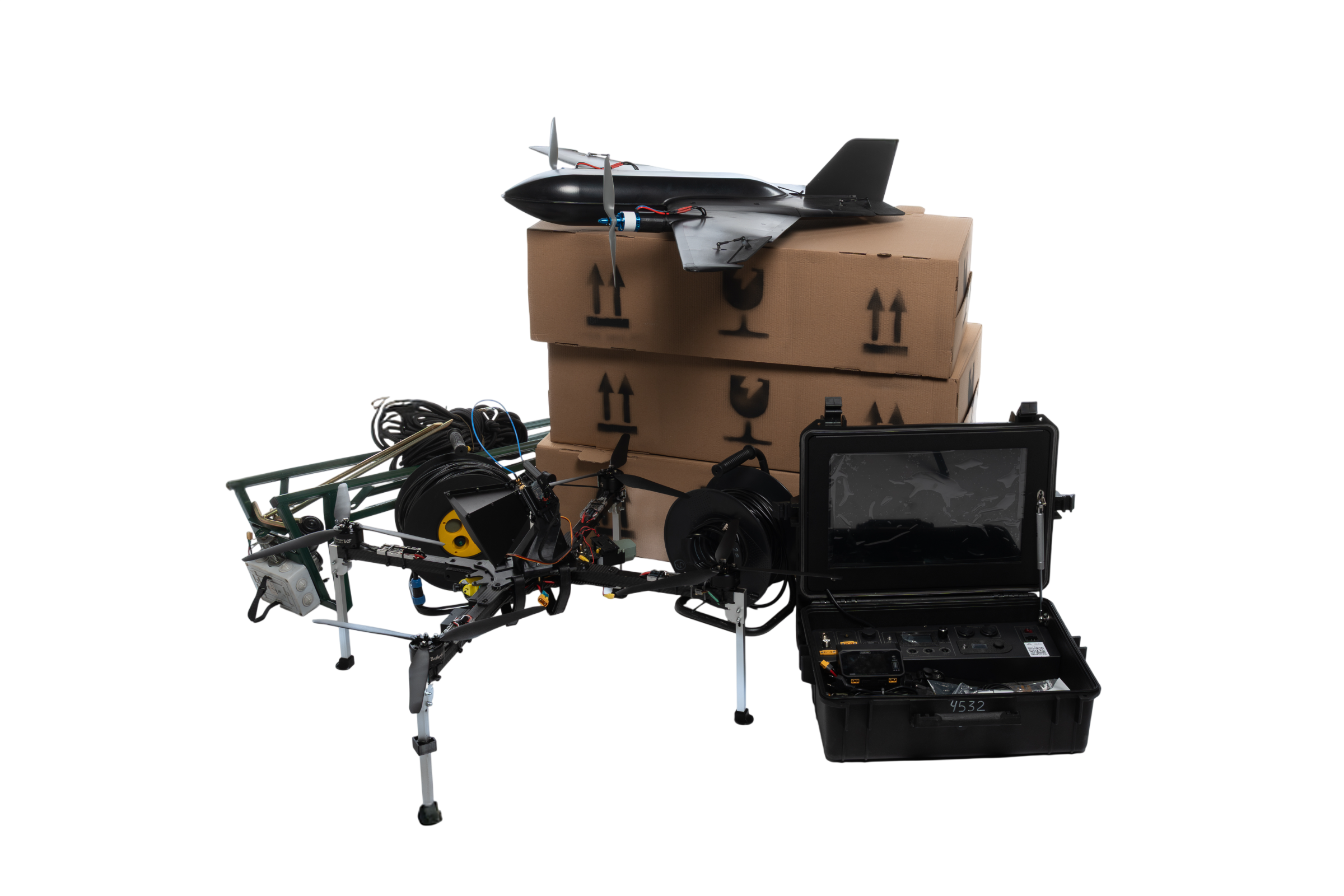 SKIF-ARROW-D UAV with a daytime camera